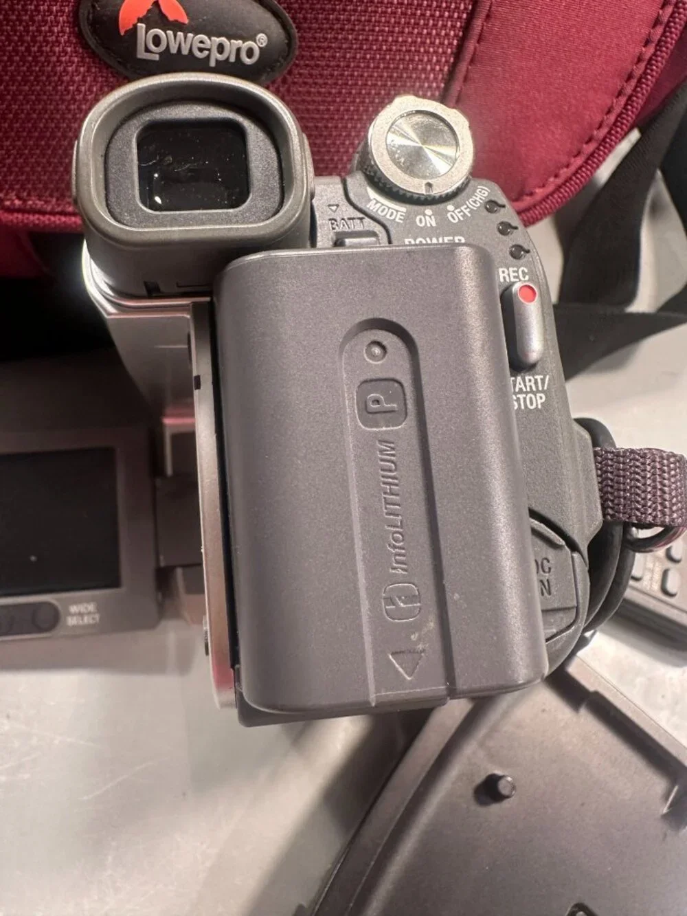 Sony Handycam DCR-HC46 12x Optical Zoom Digital Camcorder Handycam Station